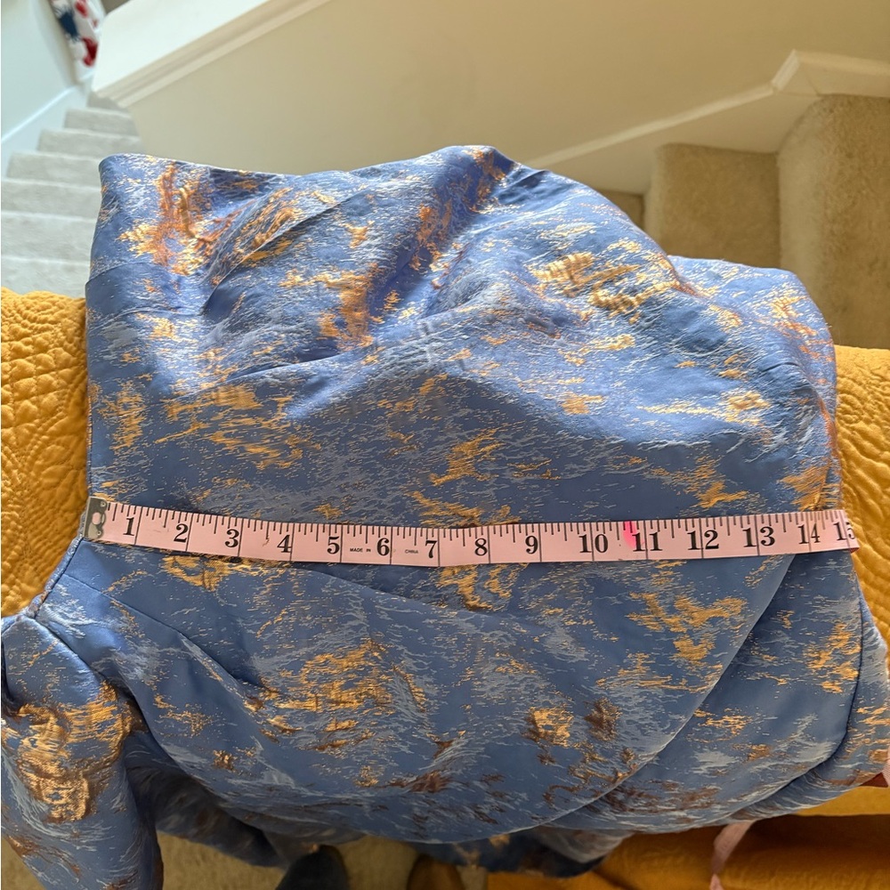 Teri Jon very special one shoulder Gown Worn only once has had alterations - Picture 10 of 10
